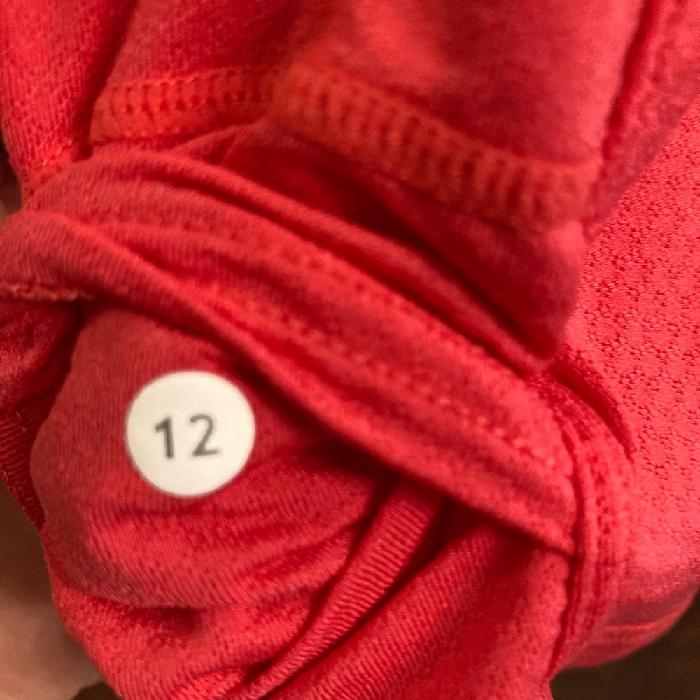 Lululemon Workout Tank (watermelon/gray) - Picture 5 of 6